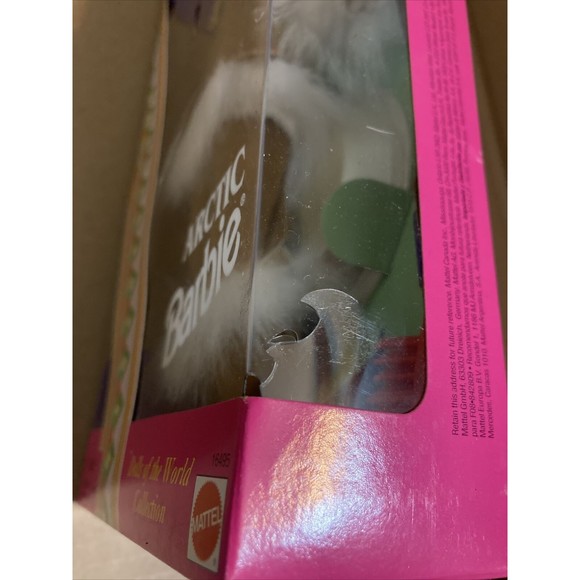 Arctic Barbie 1997 New In Original Box Minty Dolls Of The World Collection - Picture 7 of 12